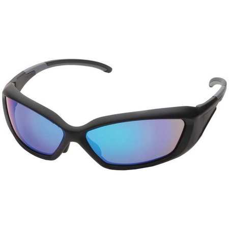 REVISION MILITARY Ballistic Safety Glasses, Blue Anti-Fog, Scratch-Resistant 4-0491-0003