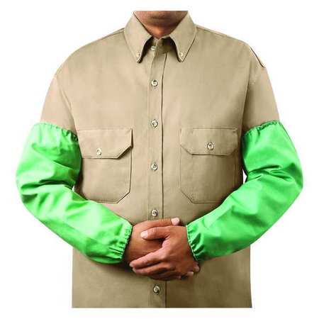 STEINER Flame Resistant Sleeve, Green, Cotton 1034-18EE