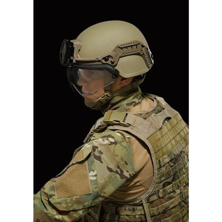Revision Military Ballistic Safety Glasses, Interchangeable Lenses Anti-Fog, Scratch-Resistant 4-0152-0001