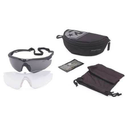 REVISION MILITARY Safety Glasses Military Kit, Interchangeable Lenses Anti-Fog, Scratch-Resistant 4-0152-9001