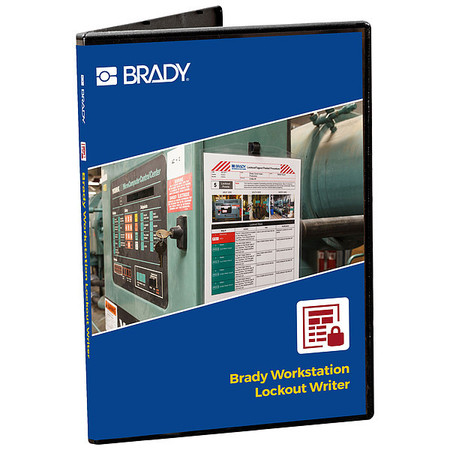 BRADY Lockout Software, English, CD BWRK-LOW-CD