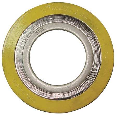 FLEXITALLIC Spiral Wound Metal Gasket, 1 In, 316SS CGI