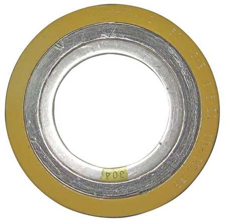 FLEXITALLIC Spiral Wound Metal Gasket, 1/2 In, 304SS CGI