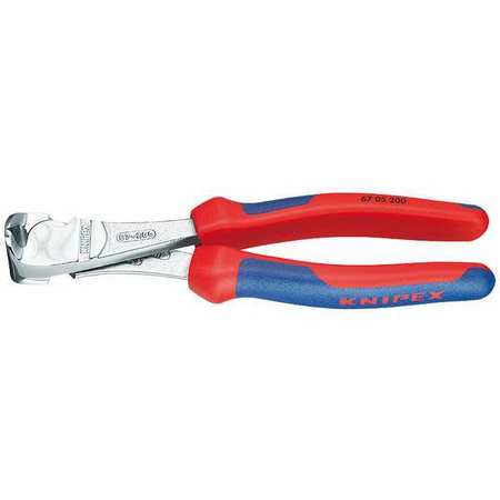 KNIPEX 8 in End Cutting Plier Uninsulated 67 05 200