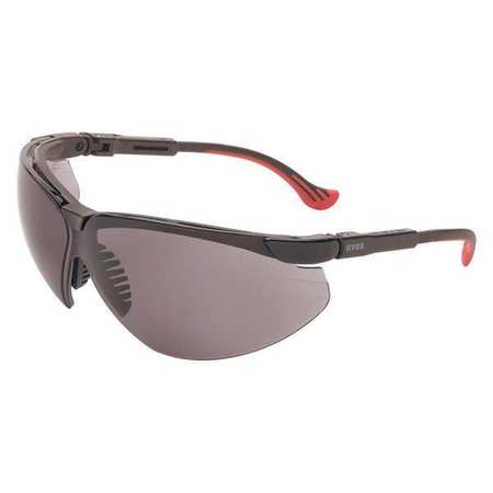 HONEYWELL UVEX Safety Glasses, Gray Anti-Fog, Hydrophilic, Hydrophobic, Scratch-Resistant S3301HS