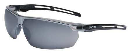 HONEYWELL UVEX Safety Glasses, Gray Mirror Anti-Fog S4043