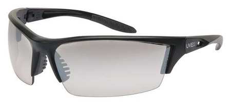 HONEYWELL UVEX Safety Glasses, Gray Scratch-Resistant S2824