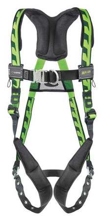 HONEYWELL MILLER Full Body Harness, S/M, Polyester ACF-TBSMG