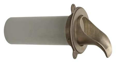ZURN Nozzle, 4-59/64in.L, Bronze, 8inOpeningSize ZARB199-8-PVC