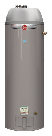 RHEEM Natural Gas Residential Gas Water Heater, 40 gal., 120VAC, 40,000 BtuH PROG40-40N RH67 PDV