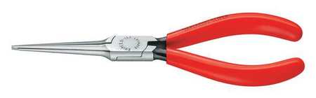 Knipex 6 1/4 in Long Nose Plier Plastic Coated Handle 31 11 160