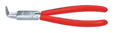 KNIPEX Pliers, Angled, 0.091in Dia, 8-3/4in. L 44 23 J31