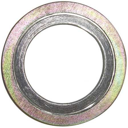 ZORO SELECT Spiral Wound Metal Gasket, 1/2 in., 11/64 304-150-0050