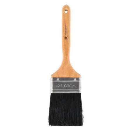 Wooster 3" Flat Sash Paint Brush, Black China Bristle, Sealed Maple Wood Handle Z1202-3