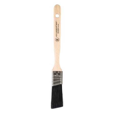 Wooster 1" Angle Sash Paint Brush, Nylon Bristle, Wood Handle 4212-1