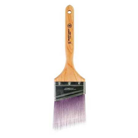 Wooster 3" Angle Sash Paint Brush, Nylon Bristle, Wood Handle 4170-3