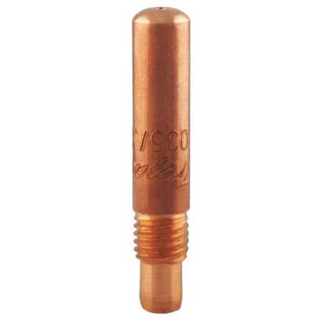 TREGASKISS Threaded Contact Tip, Wire Size 0.035", Standard Duty, TOUGH LOCK Series 403-14-35