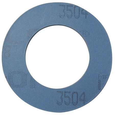 GARLOCK Flange Gasket, 2 in., 1/8 in., Blue, PTFE 3504RG-0150-125-0200