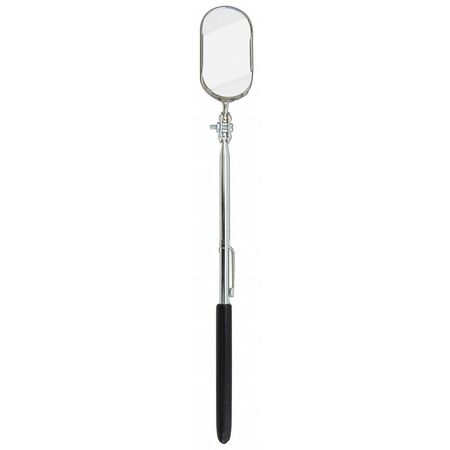 ULLMAN Inspection Mirror, Fixed Shaft, 8-1/2in.L B-2