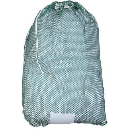 Zoro Select Drawstring Polyester Laundry Bag Green GP245125