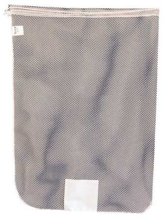 ZORO SELECT Drawstring Polyester Mesh Laundry Bag White NP245465