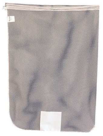 Zoro Select Drawstring Polyester Mesh Laundry Bag White NP245465