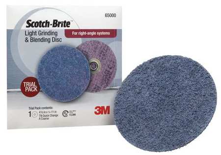 SCOTCH-BRITE Ceramic Grain Disc, 4-1/2 in., Coarse, TN 61500300506