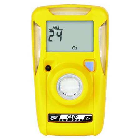 Honeywell Single-Gas Detector, Detects Oxygen, High 23.5%/Low 19.5% Alarm Setting, Lithium Battery BWC2-X