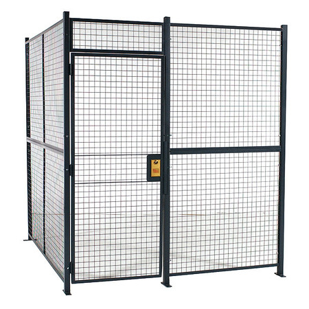 RAPIDWIRE Welded Partition Cage, 16ft. 4inW, 4 Sided 161648W