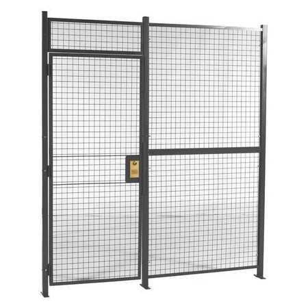 Wirecrafters Woven Part Cage, 10ft.6inWx2inD, 1 Sided 10101