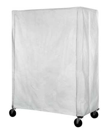 EAGLE GROUP Cart Cover, 48x21x54, White, Polyester CV-54-2148
