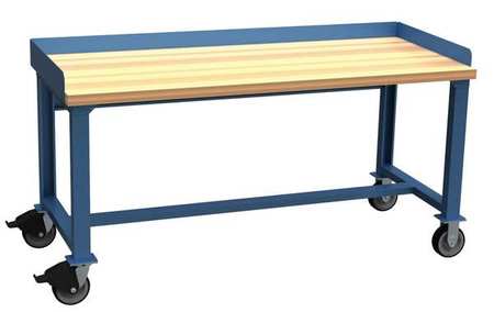 Lista Workbenches, Butcher Block, 72" W, 35-1/4" Height, 1000 lb., Straight XSWB02-72BTBB