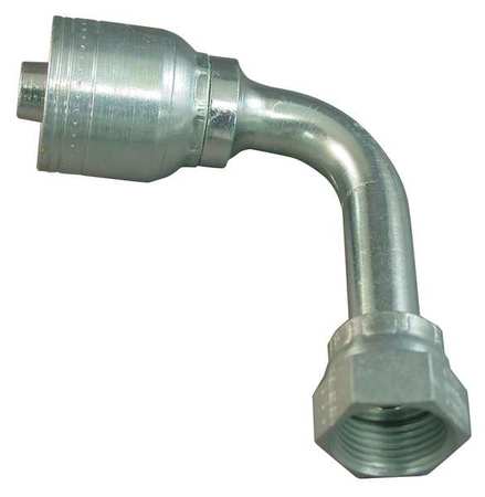 AEROQUIP Hose, Crimp Fitting, 3/8 in, -6, 2.34L 1AA6FRC6