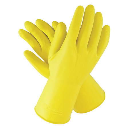 Pip 12" Chemical Resistant Gloves, Natural Rubber Latex, XS, 12PK 48-L212Y/XS