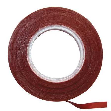 MAGNA VISUAL Chart Tape, 1/8 In W x 27 Ft L, Red CT4-R
