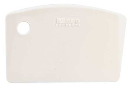 REMCO Mini Bench Scraper, 5-1/2 x3-1/2 in, White 69595
