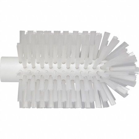 Vikan 3-1/2" W Tube and Pipe Brush, Medium, Not Applicable L Handle, 5 3/4 in L Brush, White 5380905