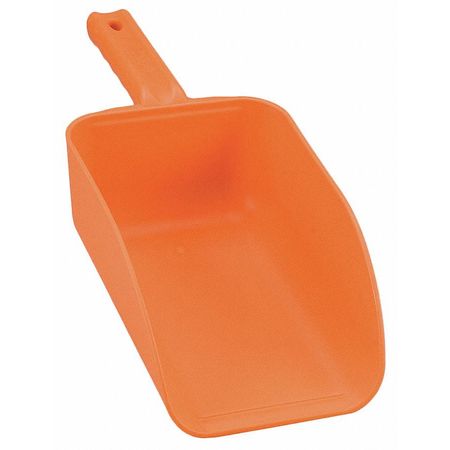 Remco Small Hand Scoop, 32 oz., Orange, Poly 64007