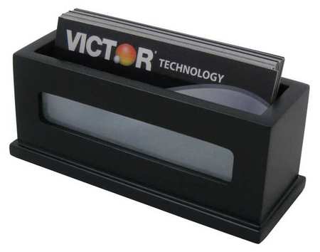 Victor Technology Business Card Holder, Black 1156-5