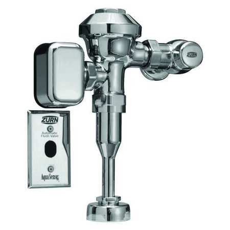 ZURN 0.5 gpf, Urinal Automatic Flush Valve, Chrome, 3/4 in IPS ZEMS6003-EWS-YB-YC