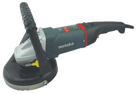 METABO Angle Grinder, 7", 15 A, 6600 RPM, 120VAC 7" SURFACE PREP KIT