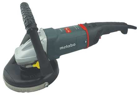 Metabo Angle Grinder, 7", 15 A, 6600 RPM, 120VAC 7" SURFACE PREP KIT