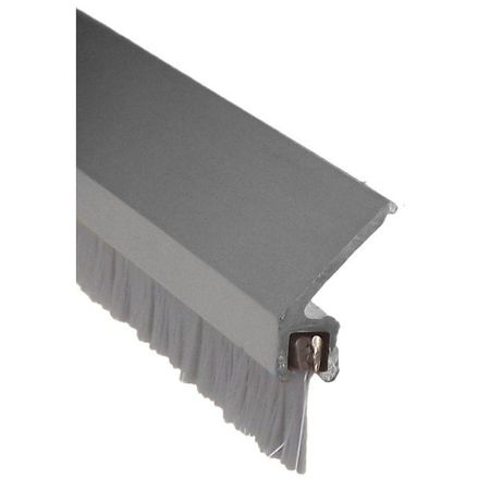 PEMKO Door Frame Weatherstrip, Brush, 3ft L, Gray GG45041CNB36