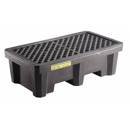 PIG Spill Containment Pallet, 2-Drum, 53" L PAK605-WD