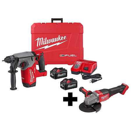 MILWAUKEE TOOL M18 FUEL 1"SDS+RtryHmr, BrkngGrndr 2912-22, 2980-20