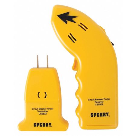 SPERRY INSTRUMENTS Circuit Breaker Finder, 120V AC 50-60Hz CS550A