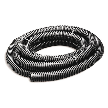 GARDNER BENDER Split Flx Tubing, Raceway, 1/2" x 7 ft., Bk FLX-5007T