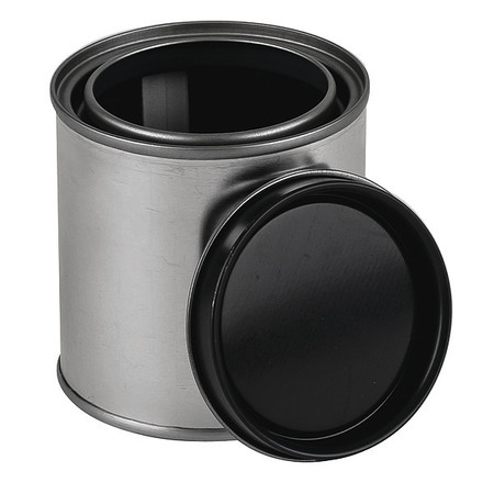 BASCO Paint Can and Lid, Lined, 1/2 pt. MPC8L-P