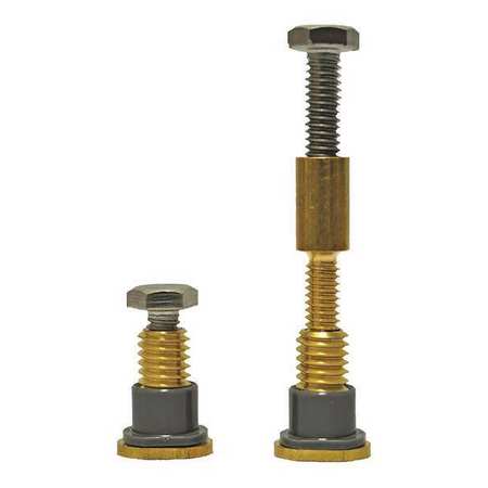 DANCO Toilet Bolts, Brass, 1-1/4" Size 9D0010770X