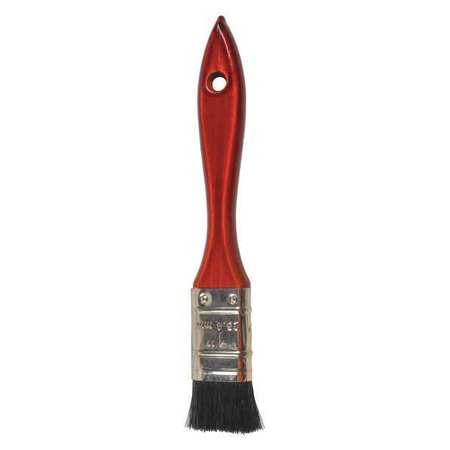 MICHIGAN BRUSH 1" Flat Sash Paint Brush, Nylon Bristle, Wood Handle MIB-90306